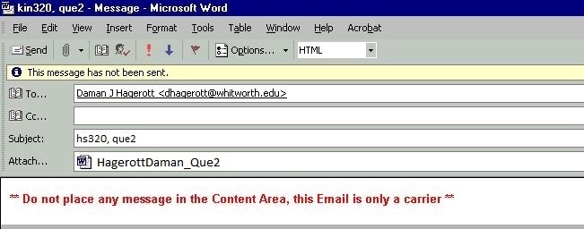 Correspondence Conventions